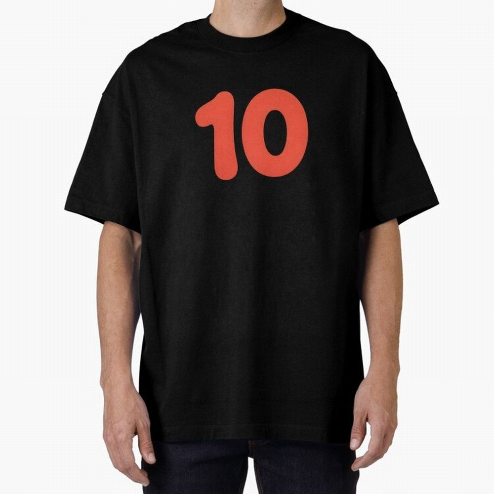 Number ten Oversized T-Shirt Support the Legends of Match Day Hype around FIFA World Cup 2026, Neymar, Argentina, Stadium Memories, Football Loyalty, International Chants and Championship Tradition; Ideal for Football Dads, Football Moms, Friends,