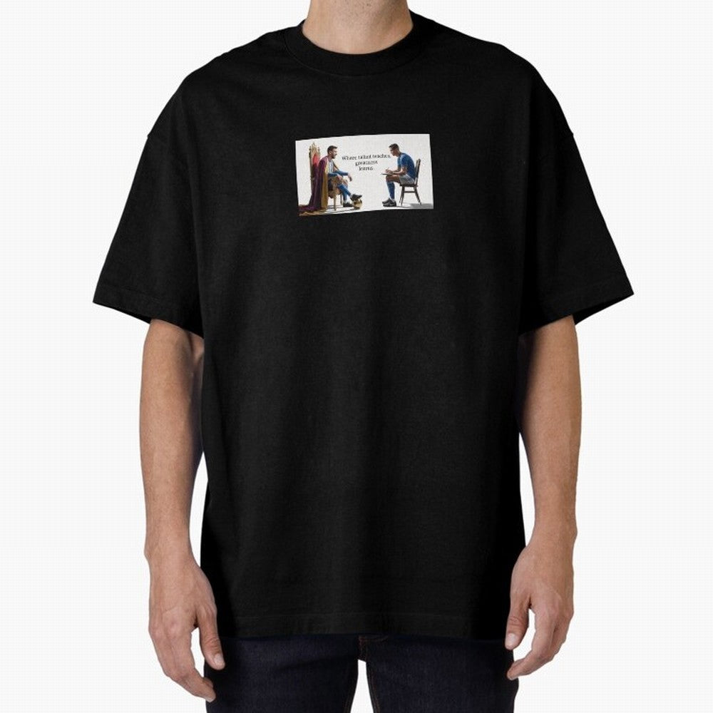 Messi and Ronaldo Oversized T-Shirt Build FIFA World Cup 2026 Group Stage for Fans of CR7 and Spain, Bringing Worldwide Fan Energy, Dramatic Goals, Stadium Lights and Championship Celebrations; Ideal for Passionate Fans Who Love Underdog Stories,