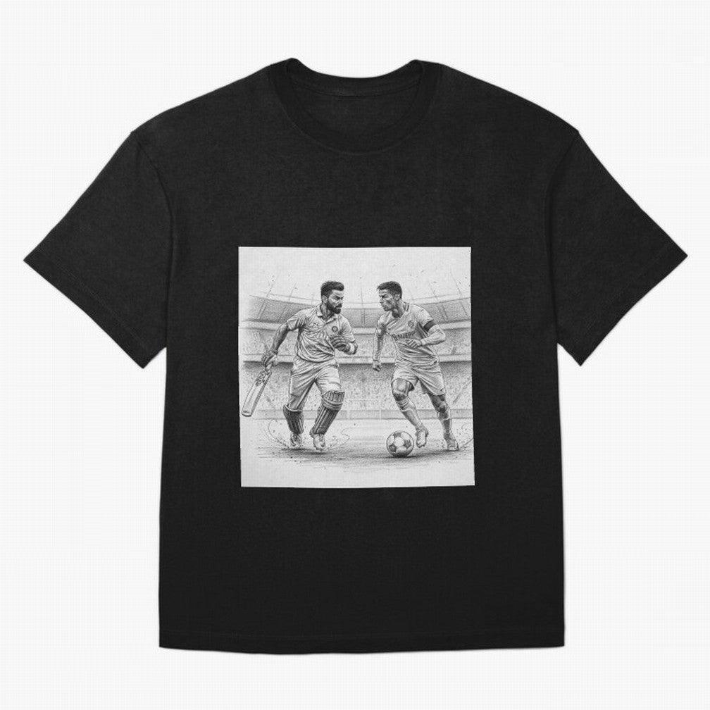 Virat and Ronaldo Oversized T-Shirt Turn Every Weekend Toward the FIFA World Cup 2026 Journey through Mbappe and Neymar Highlights, Portugal, Spain and Germany Pride, Game Day Rituals, Football Legends, Country Pride and the Road to the Final;