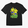 Ronaldinho and ronaldo brazil football print Oversized T-Shirt Follow the Final Road of Match Day Hype around FIFA World Cup 2026 USA Canada Mexico, Messi, Neymar and Mbappe, England, France and Netherlands, Global Supporter Spirit, Legendary