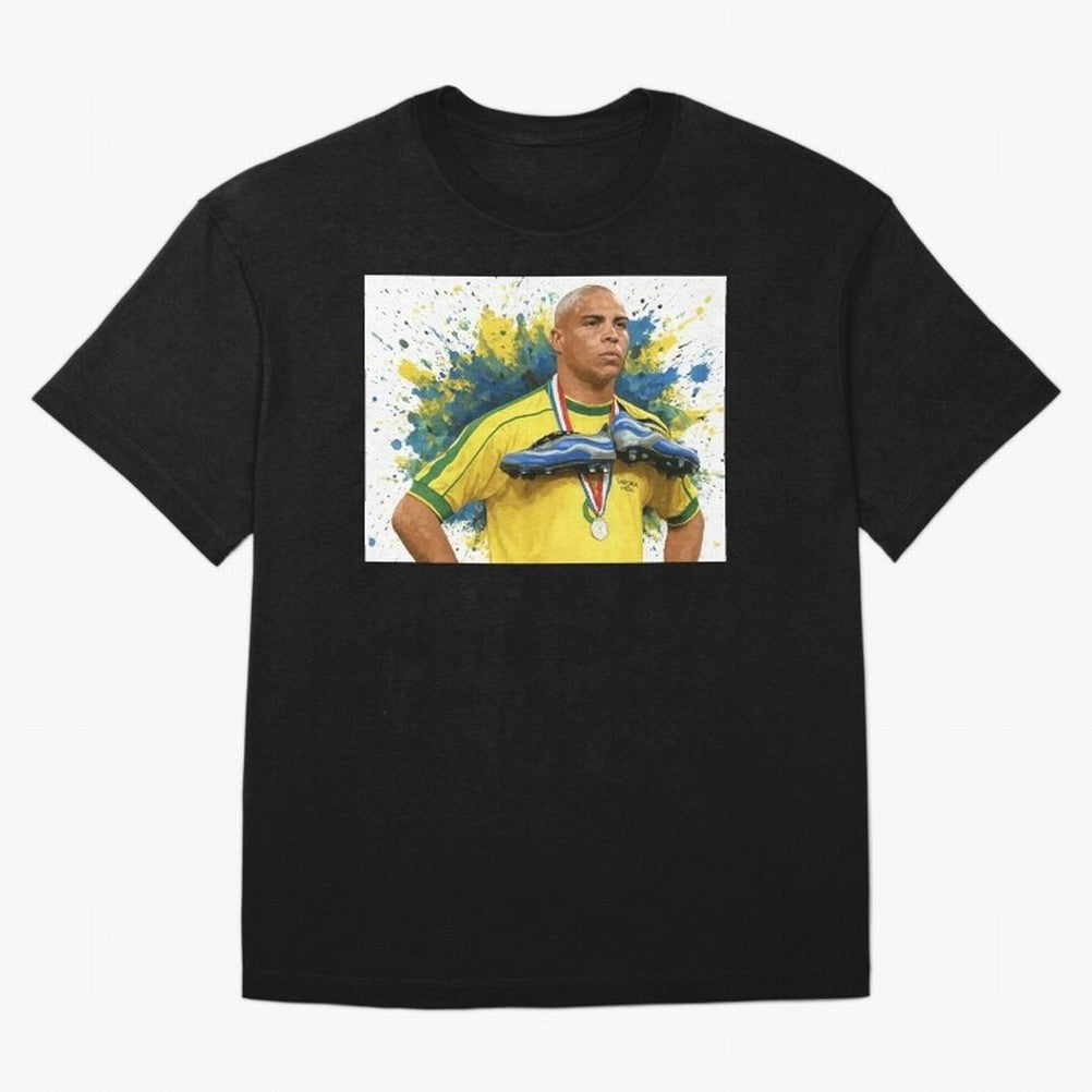 Ronaldo, O Fen?meno Oversized T-Shirt Bring Match Day Hype around FIFA World Cup 2026, Cristiano Ronaldo, Haaland and CR7, Argentina and Brazil, Championship Spirit, Famous Goals, Roaring Crowds and International Football Unity; Great for Watch