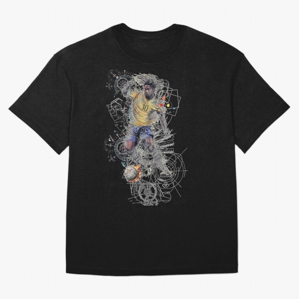 Ronaldo Football Playmaker Oversized T-Shirt Feel the Roar of FIFA World Cup 2026 USA Canada Mexico with CR7 and Messi, Spain Energy, Stadium Chants, National Pride, Trophy Dreams and Unforgettable Football Memories; Made for Die Hard Supporters,