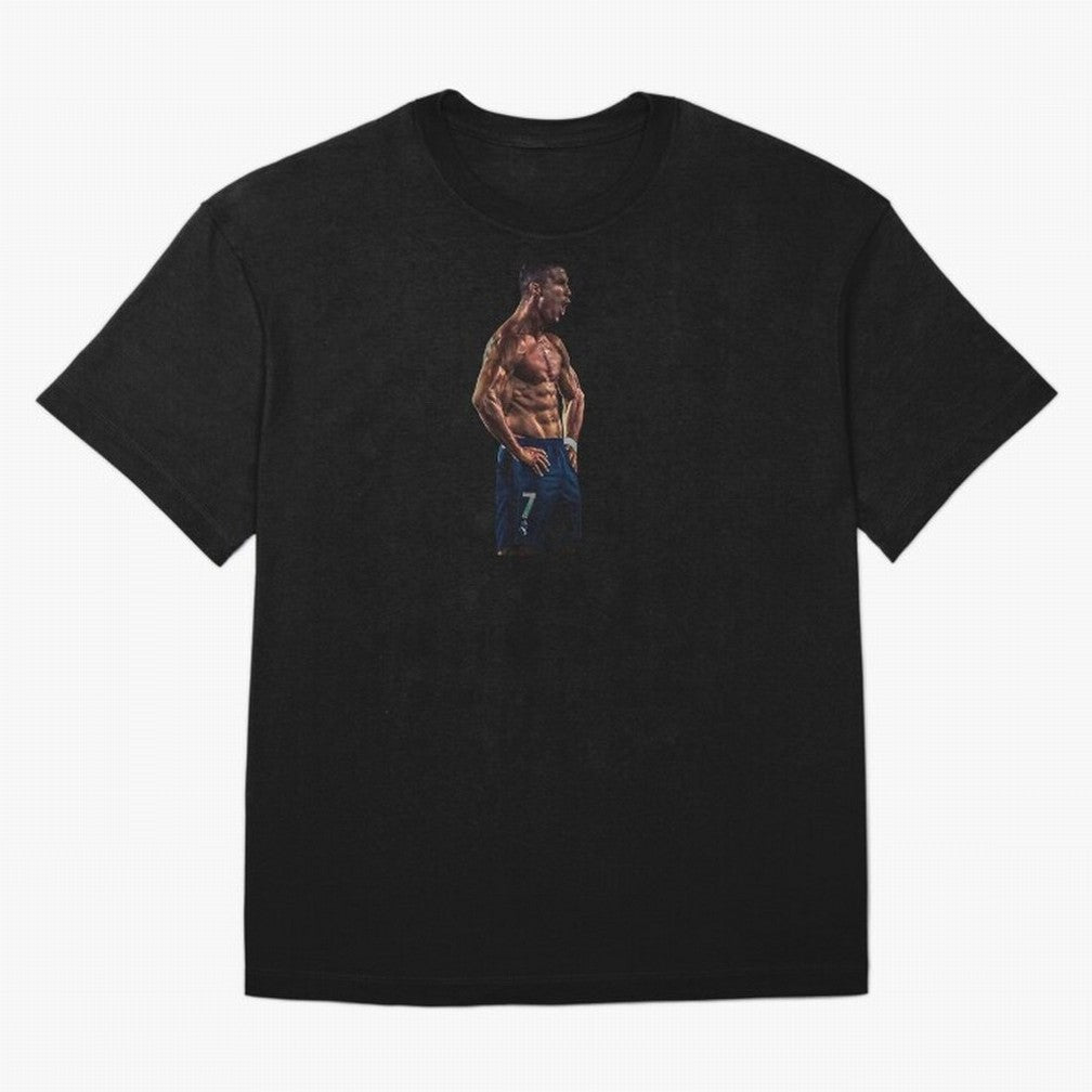 Christiano Ronaldo CR7 Oversized T-Shirt Capture FIFA World Cup 2026 Spirit, Made for France and Portugal, Messi and Cristiano Ronaldo, Match Day Excitement, Supporter Culture, Golden Goals and Global Football Passion; Perfect for Supporters Who