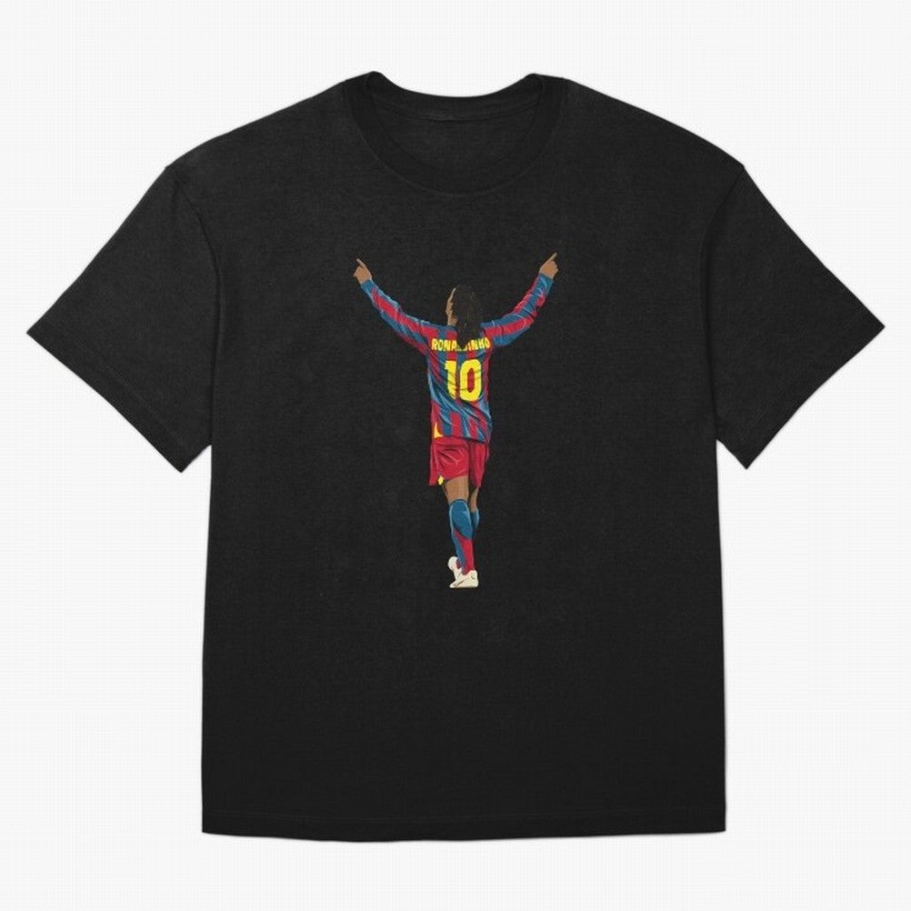 Ronaldinho Oversized T-Shirt Bring Global Tournament Vibes to FIFA World Cup 2026 USA Canada Mexico Connected to Cristiano Ronaldo, Haaland and CR7, France and Portugal Energy, Vintage Soccer Flavor, Modern Football Stars, National Flags and Final