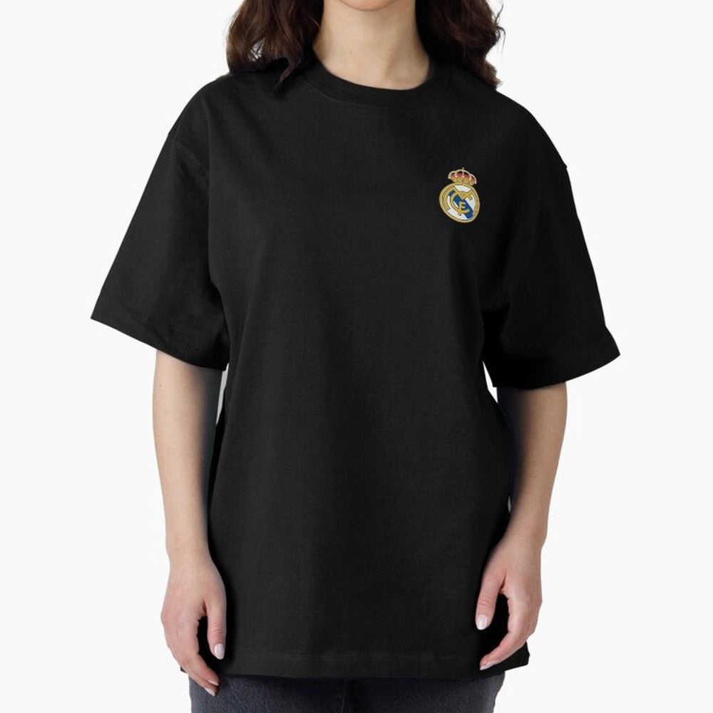 real Madrid Oversized T-Shirt Share the Excitement of the FIFA World Cup 2026 Journey through Cristiano Ronaldo Highlights, Brazil, Portugal and Argentina Pride, Football History, Final Match Energy, Crowd Noise and Once in a Lifetime Moments;