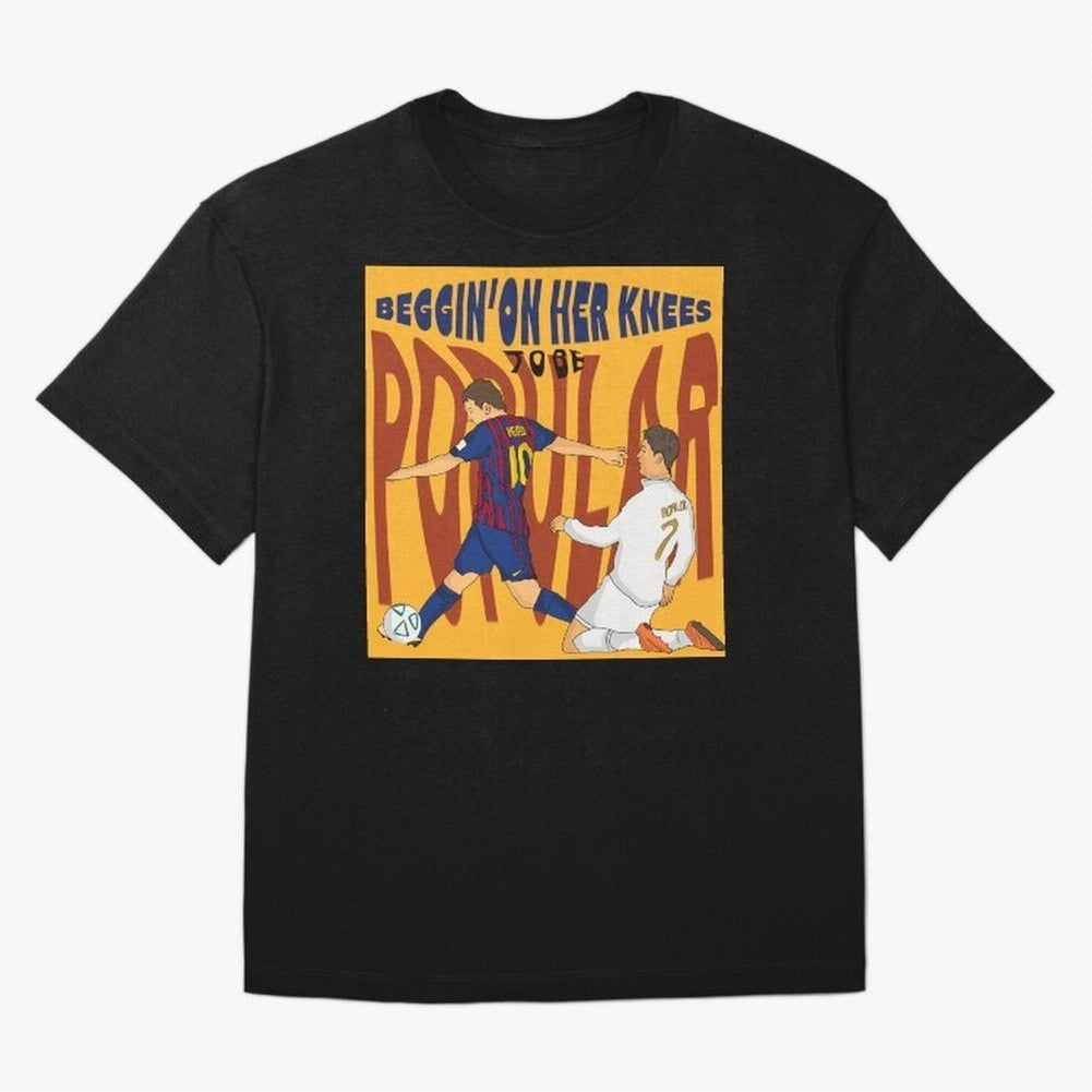 Messi and Ronaldo el classico Oversized T-Shirt Bring International Match Energy to FIFA World Cup 2026 for Fans of Messi and Cristiano Ronaldo and England and Germany, Bringing Global Supporter Spirit, Legendary Goals, National Colors and