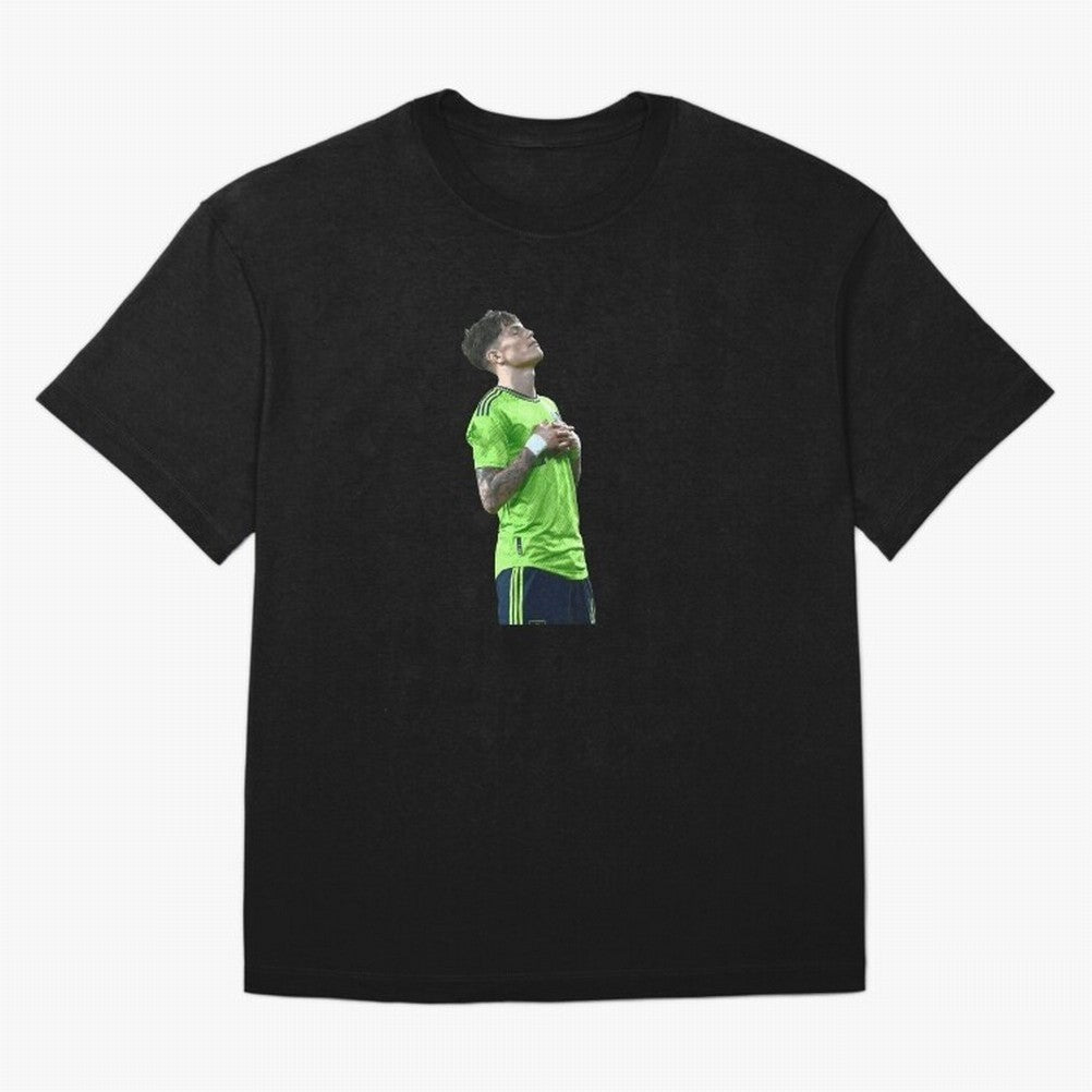 Alejandro Garnacho Oversized T-Shirt Feel Match Day Hype around FIFA World Cup 2026 USA Canada Mexico, CR7 and Messi, Portugal, Spain and Germany, Champion Mindset, Group Stage Buzz, Knockout Tension and Passionate Fan Culture; Built for Supporters