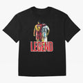 LEGEND MESSI & RONALDO POSTER Oversized T-Shirt Capture Global Football Passion for FIFA World Cup 2026 USA Canada Mexico, Inspired by Mbappe and Neymar, Portugal, Spain and Germany, Sports Nostalgia, International Competition, Famous Players and