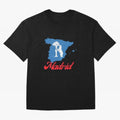 Madrid Bear Strawberry Tree Oversized T-Shirt Create FIFA World Cup 2026 USA Canada Mexico for Fans of Messi and Germany, Bringing Football Festival Excitement, Trophy Ambitions, Country Rivalries and Star Player Buzz; Great for Supporters Who Love