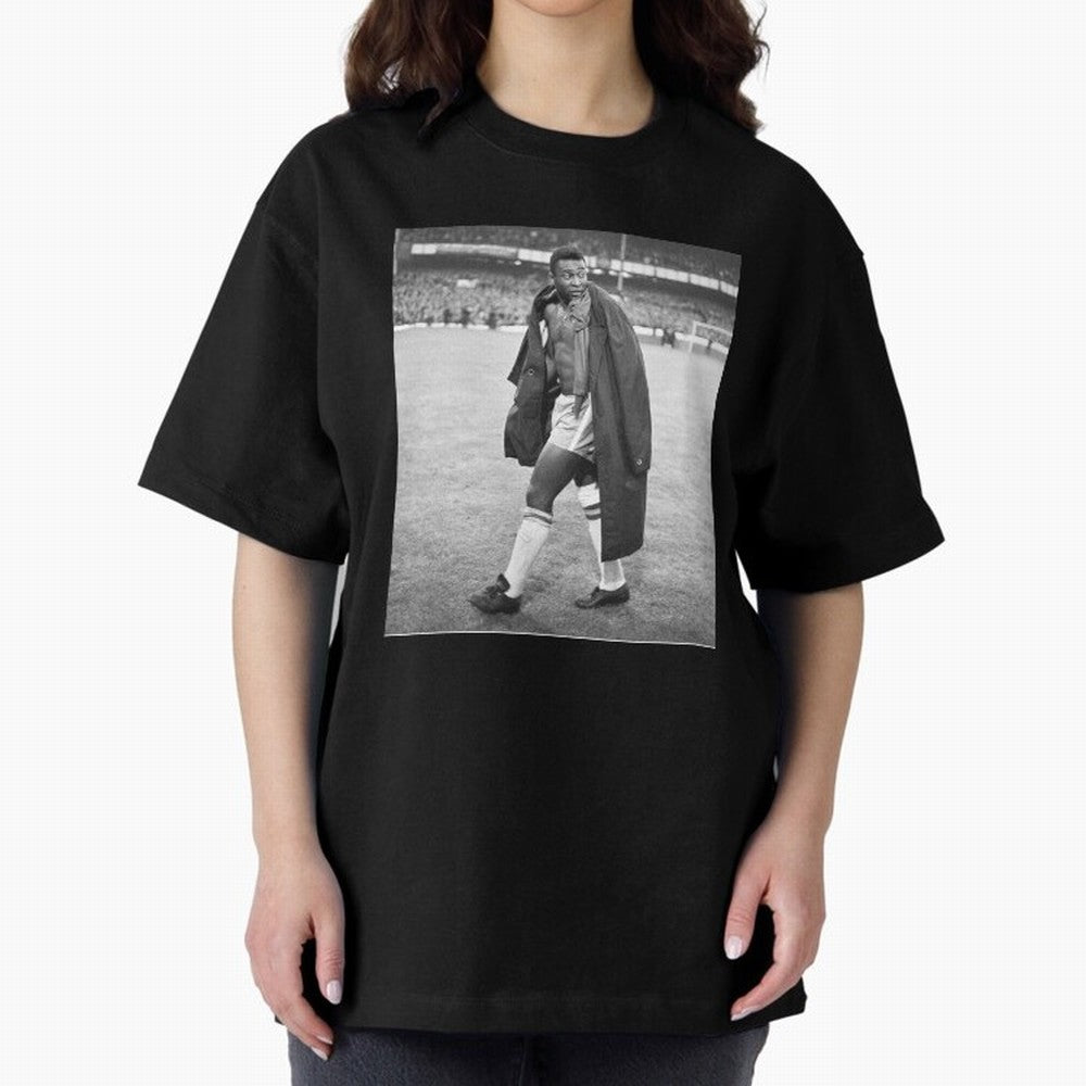 Pele Oversized T-Shirt Feel the Trophy Chase of the FIFA World Cup 2026 USA Canada Mexico Journey through Neymar Highlights, Argentina, France and Brazil Pride, Stadium Memories, Football Loyalty, International Chants and Championship Tradition;