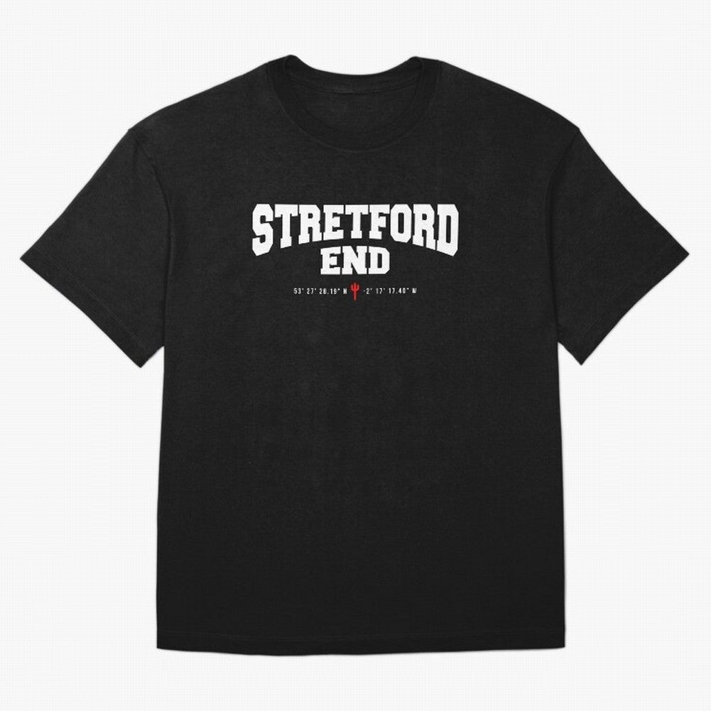 Stretford End - Manchester United Oversized T-Shirt Bring a Champion Mindset to FIFA World Cup 2026 USA Canada Mexico for Fans of Mbappe and Netherlands, Bringing Soccer Culture, Superstar Moments, National Team Dreams and Competitive Fire; Perfect