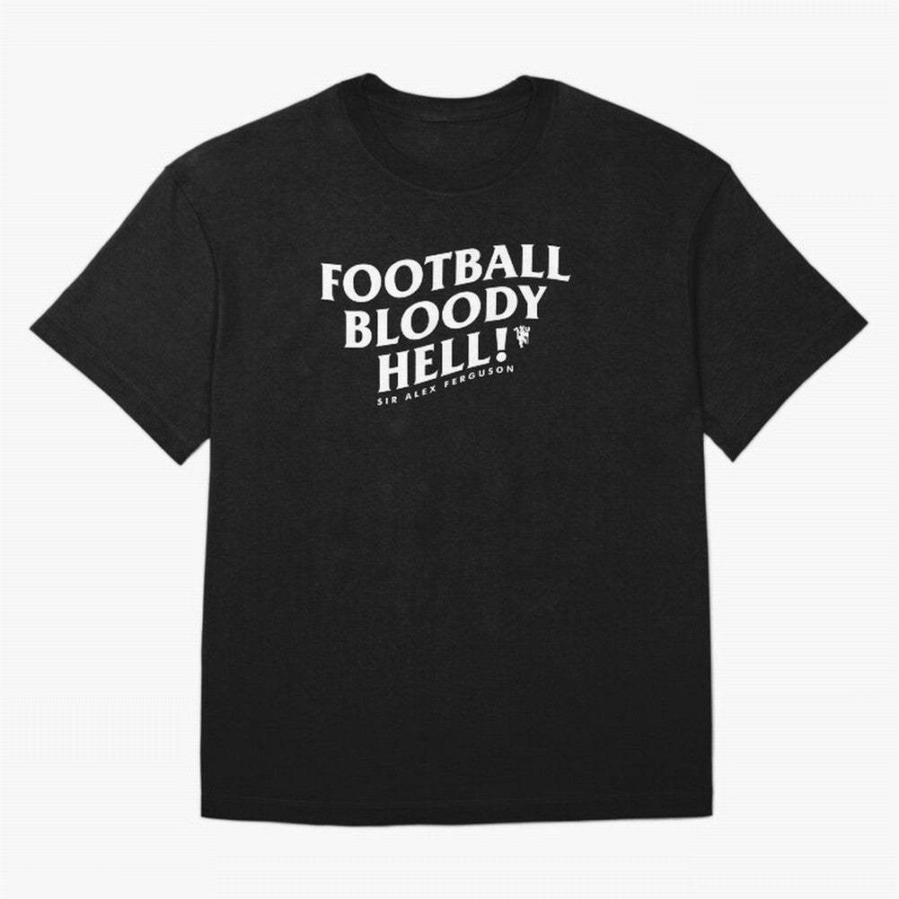 Football Bloody Hell - Sir Alex Ferguson Oversized T-Shirt Support Iconic Players in FIFA World Cup 2026 Spirit, Built around Argentina, France and Brazil, Neymar, Haaland and Cristiano Ronaldo, Football Passion, Legendary Performances, Festival