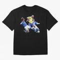 Ronaldo vs Maldini & Cannavaro Oversized T-Shirt Spotlight Global Football Passion for FIFA World Cup 2026 Group Stage, Featuring Cristiano Ronaldo, Haaland and CR7, Brazil, Tournament Hype, Historic Matchups, Family Viewing Parties and Global