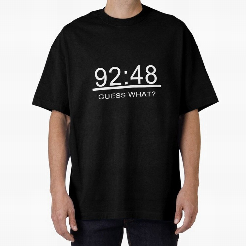 Real Madrid 92:48 Oversized T-Shirt Embrace Global Football Passion for FIFA World Cup 2026, Featuring Neymar, Spain and Netherlands, Sports Nostalgia, International Competition, Famous Players and Unforgettable Victories; Perfect for Fans,