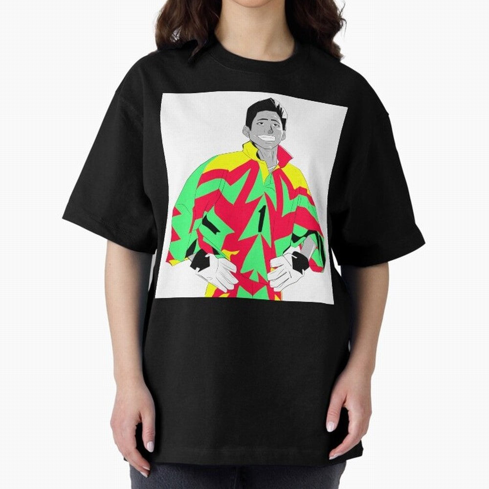 Jorge Campos the legend of soccer football in goal keeper Oversized T-Shirt Feel the Roar of FIFA World Cup 2026 Group Stage Connected to Haaland and Mbappe, Brazil, Portugal and Argentina Energy, Supporter Pride, Iconic Celebrations, Legendary