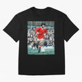 George Best Oversized T-Shirt Honor the Beautiful Game during Global Football Passion for FIFA World Cup 2026 USA Canada Mexico, with Neymar, Haaland and Cristiano Ronaldo, France, Retro Football Energy, Iconic Rivalries, Trophy Chase Drama and