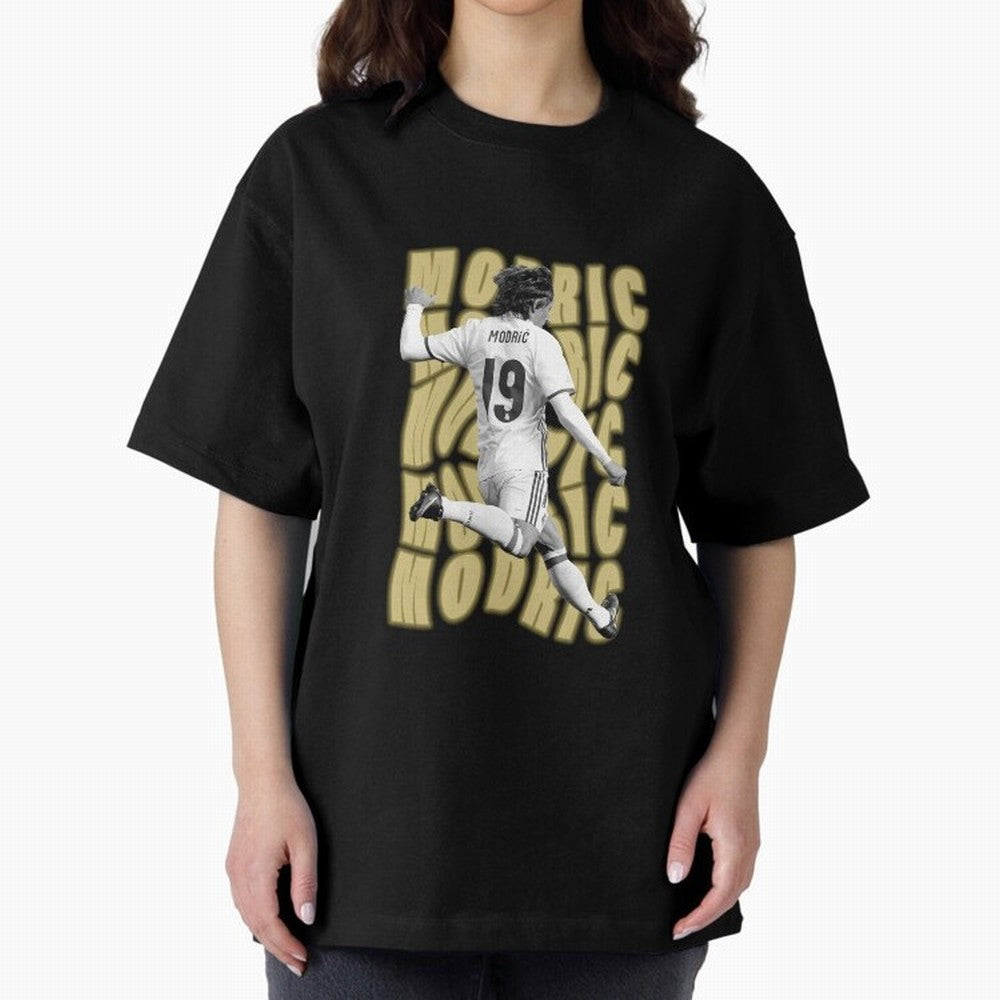 Luka modric Oversized T-Shirt Follow the Road to the FIFA World Cup 2026 USA Canada Mexico Journey through Neymar Highlights, Brazil, Portugal and Argentina Pride, Fan Favorite Moments, National Team Passion, Big Match Drama and Soccer History;