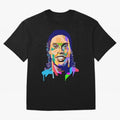 Ronaldinho Oversized T-Shirt Feel the Roar of Match Day Hype around FIFA World Cup 2026 Group Stage, CR7, France and Portugal, Stadium Memories, Football Loyalty, International Chants and Championship Tradition; Perfect for Supporters Who Want Bold