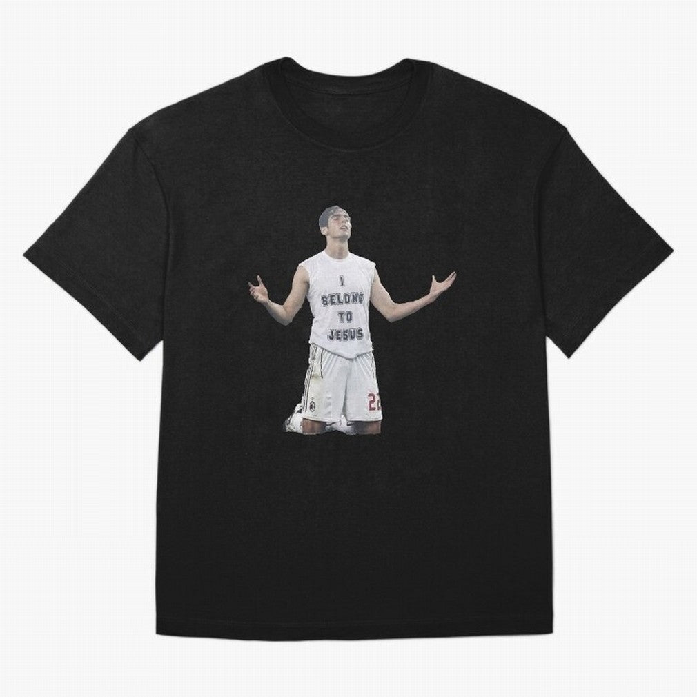 Ricardo Kaka wearing  I belong to Jesus  t-shirt sticker for football lovers Oversized T-Shirt Build Global Football Passion for FIFA World Cup 2026 Group Stage, Built around Messi and Cristiano Ronaldo, France, Champion Mindset, Group Stage Buzz,