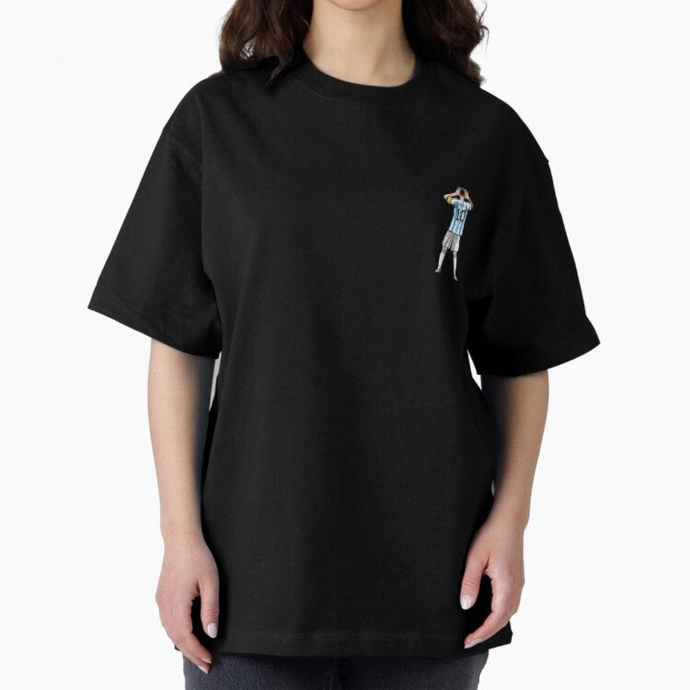 Lionel Messi Oversized T-Shirt Bring International Match Energy to Match Day Hype around FIFA World Cup 2026 USA Canada Mexico, CR7 and Messi, Netherlands, Stadium Memories, Football Loyalty, International Chants and Championship Tradition; Made