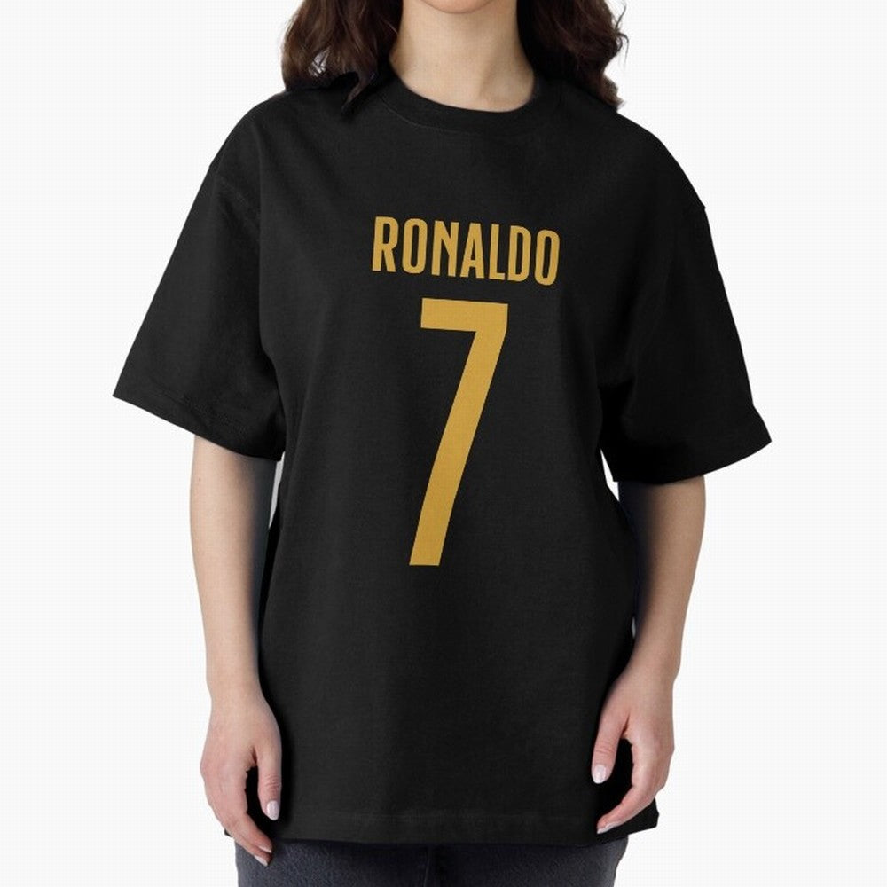Christiano Ronaldo Portugal Jersey 2023 Oversized T-Shirt Fuel Your Fan Pride for FIFA World Cup 2026 Group Stage Filled with Cristiano Ronaldo, Haaland and CR7, Brazil, Portugal and Argentina Energy, Tournament Hype, Historic Matchups, Family
