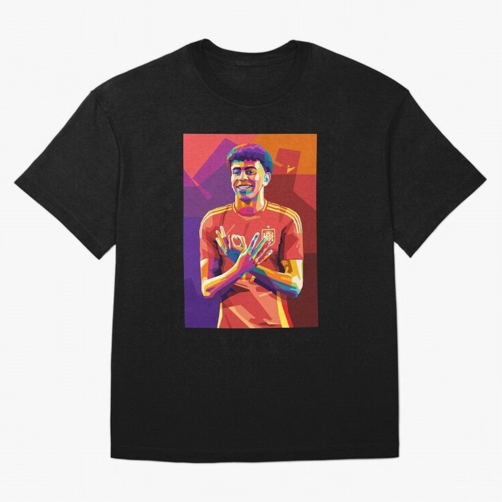 Lamine Yamal Spain Oversized T-Shirt Make the Season About FIFA World Cup 2026 Group Stage Driven by CR7 and Messi, France and Portugal Energy, Worldwide Fan Energy, Dramatic Goals, Stadium Lights and Championship Celebrations; Great for Supporters
