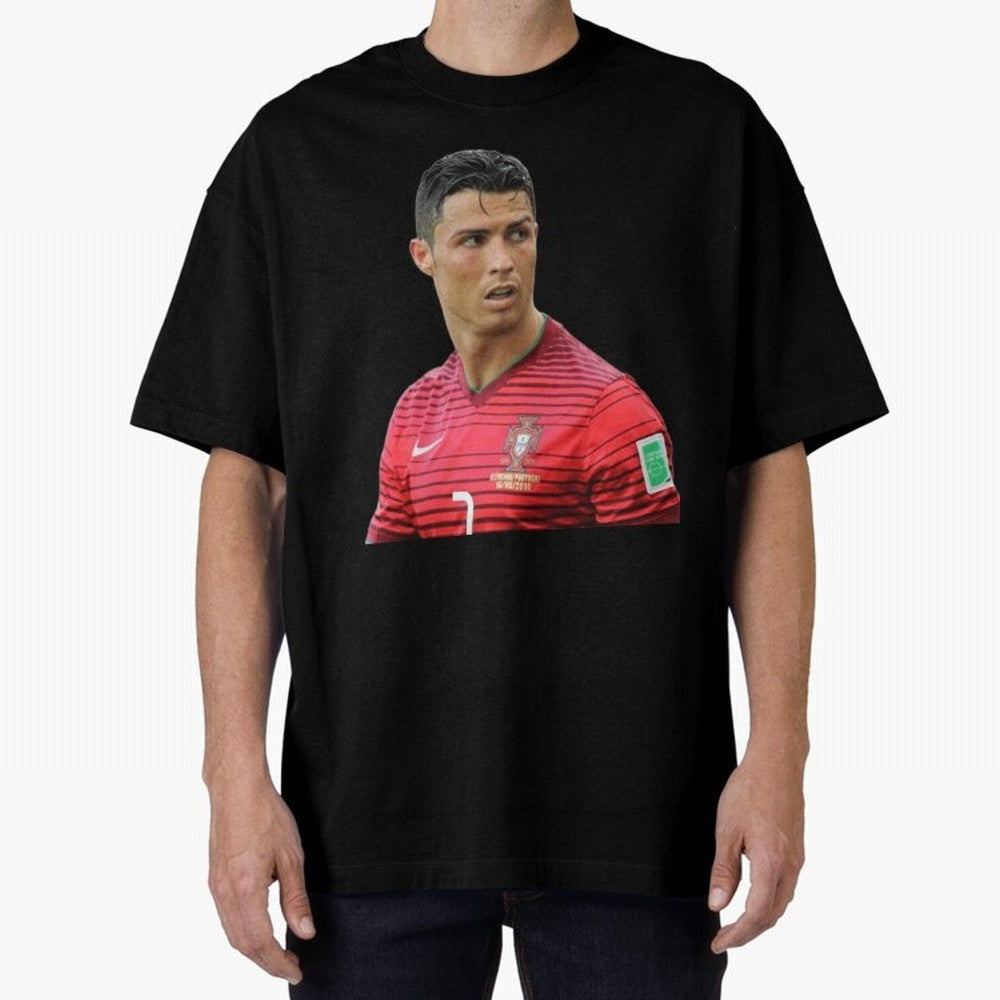 Ronaldo @AmazinProDesign Oversized T-Shirt Upgrade the FIFA World Cup 2026 USA Canada Mexico Journey through Cristiano Ronaldo Highlights, England and Germany Pride, Football Passion, Legendary Performances, Festival Vibes and Supporter Community;