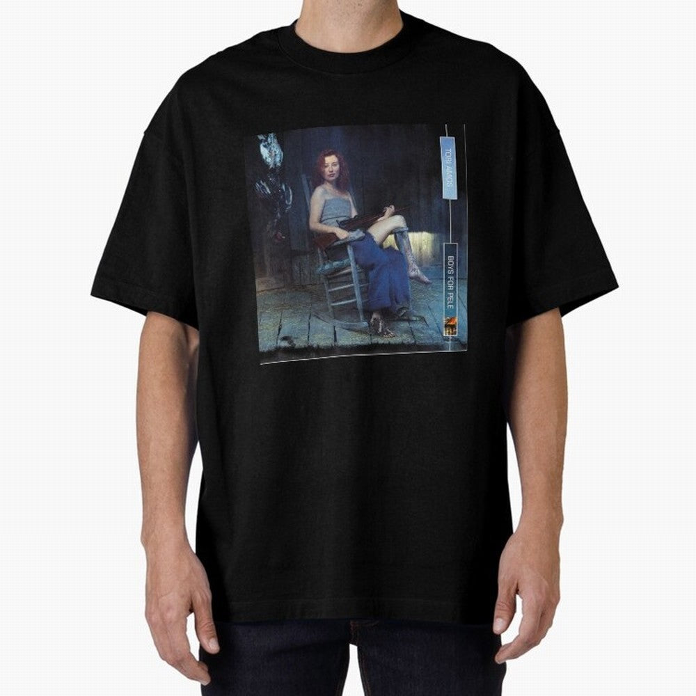 Tori Amos Boys For Pele Album Promo Art Retro Print Oversized T-Shirt Show Your Love for FIFA World Cup 2026 Group Stage Spirit, with Netherlands, Mbappe and Neymar, Goal Celebration Energy, Supporter Heritage, Football Icons and Worldwide