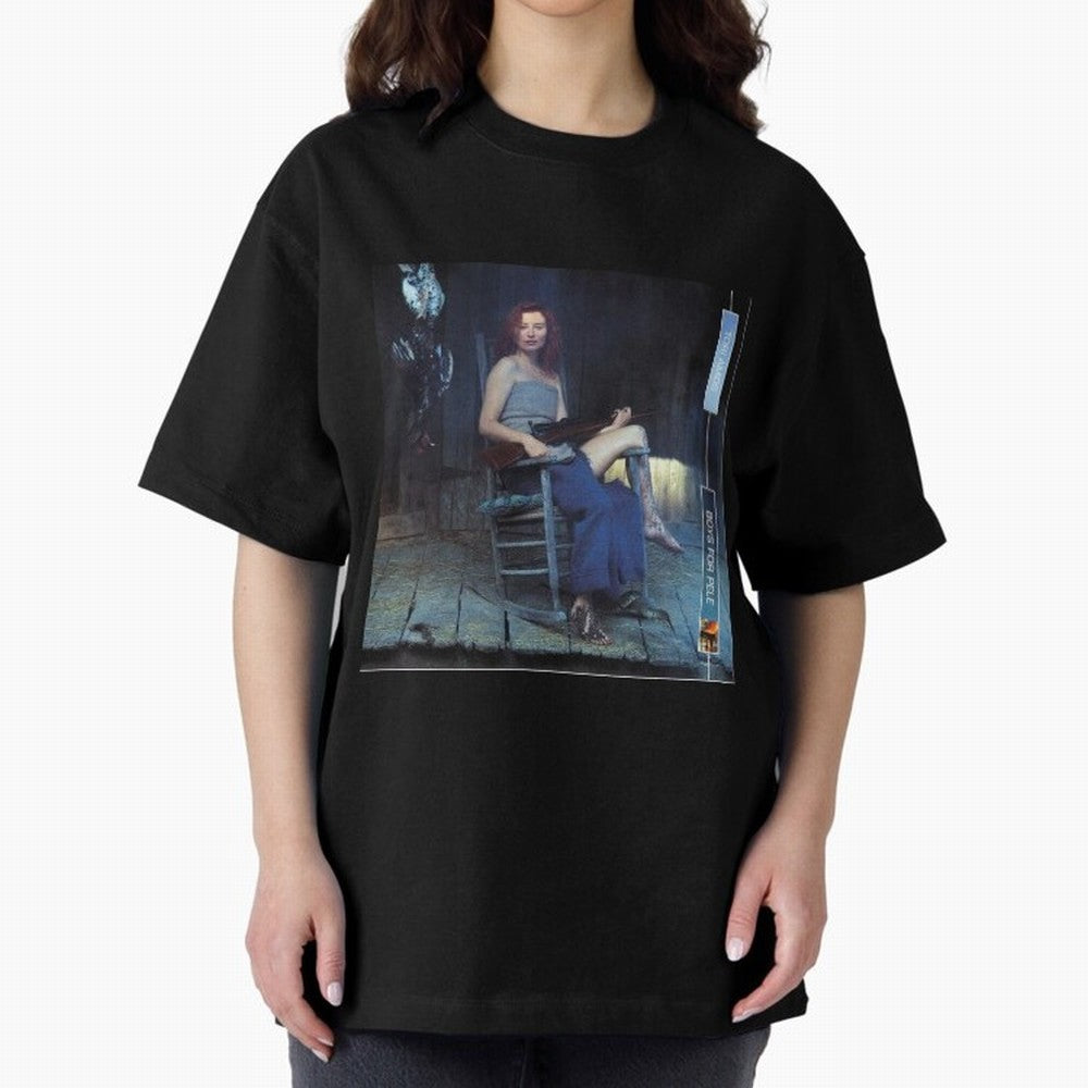 Tori Amos Boys For Pele Album Promo Art Retro Print Oversized T-Shirt Show Your Love for FIFA World Cup 2026 Group Stage Spirit, with Netherlands, Mbappe and Neymar, Goal Celebration Energy, Supporter Heritage, Football Icons and Worldwide