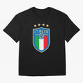 Italy Emblem Oversized T-Shirt Celebrate Fan Favorites in Match Day Hype around FIFA World Cup 2026 Group Stage, Messi, Brazil, Portugal and Argentina, Supporter Pride, Iconic Celebrations, Legendary Names and Global Match Day Energy; Perfect for