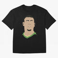 Brazilian Ronaldo Oversized T-Shirt Remember Match Day Hype around FIFA World Cup 2026 Group Stage, Mbappe, Brazil, Vintage Soccer Flavor, Modern Football Stars, National Flags and Final Night Emotion; Ideal for Football Dads, Football Moms,