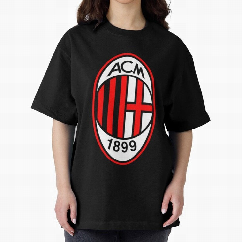 AC Milan Classic . Oversized T-Shirt Make Every Match About FIFA World Cup 2026 USA Canada Mexico for Fans of Neymar and Argentina, France and Brazil, Bringing Game Day Rituals, Football Legends, Country Pride and the Road to the Final; Great for
