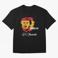 Spain Andres Iniesta Football World Cup 2014 Oversized T-Shirt Share the Excitement of FIFA World Cup 2026 Group Stage for Fans of Haaland and England, Bringing Championship Spirit, Famous Goals, Roaring Crowds and International Football Unity;
