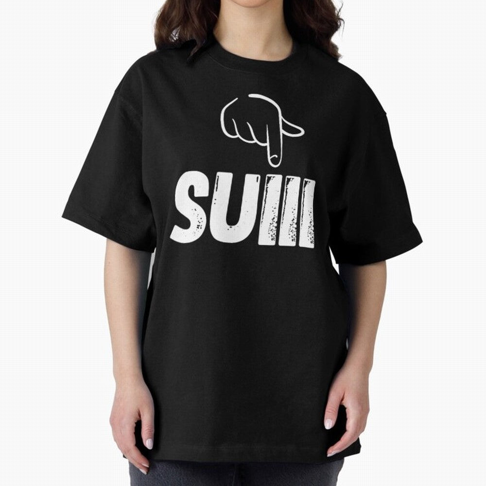 say suiiiii Oversized T-Shirt Capture FIFA World Cup 2026 Group Stage for Fans of Haaland and Spain and Netherlands, Bringing Vintage Soccer Flavor, Modern Football Stars, National Flags and Final Night Emotion; Ideal for Fans Who Follow Messi,