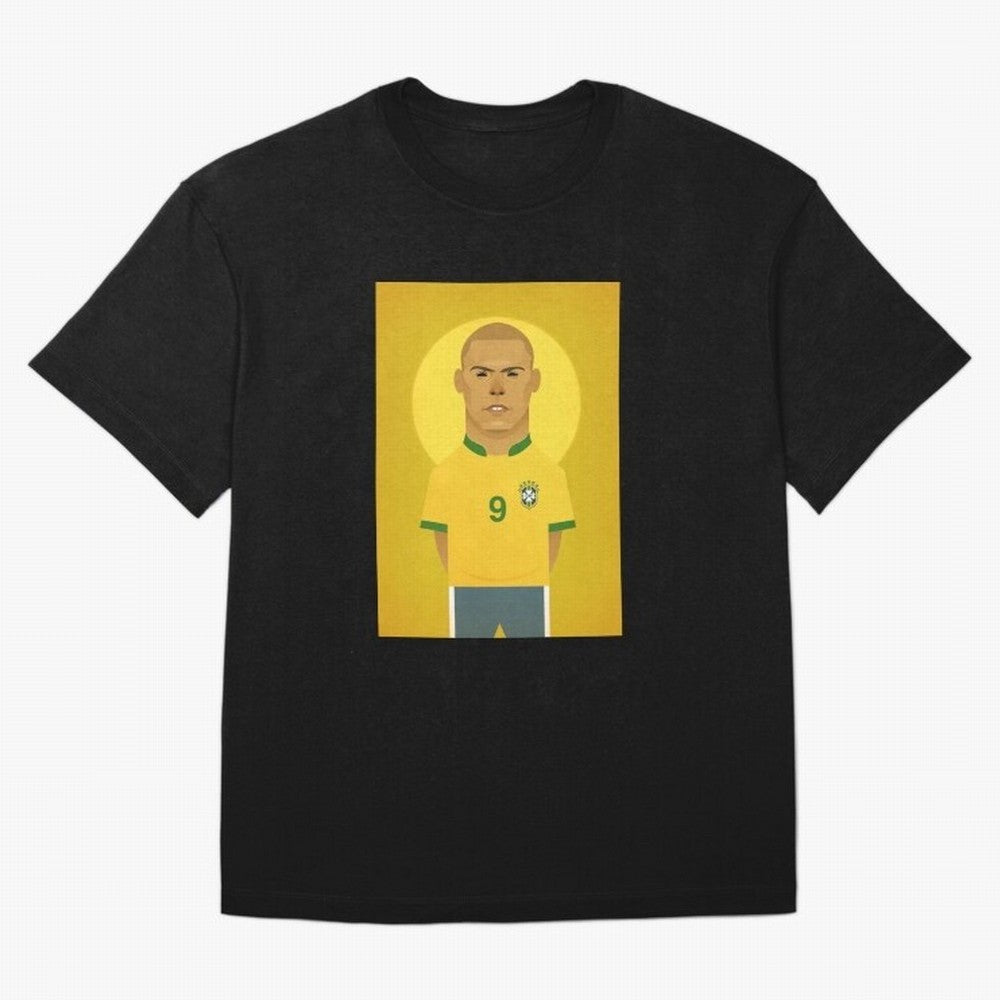 Brazilian Football Player from Milano Oversized T-Shirt Keep the Legacy of FIFA World Cup 2026 USA Canada Mexico for Fans of Cristiano Ronaldo, Haaland and CR7 and Brazil, Portugal and Argentina, Bringing Match Day Excitement, Supporter Culture,