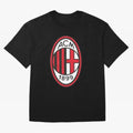 milan black n red Oversized T-Shirt Show Match Day Excitement for Match Day Hype around FIFA World Cup 2026, Mbappe and Neymar, Argentina and Brazil, Game Day Rituals, Football Legends, Country Pride and the Road to the Final; Great for Watch
