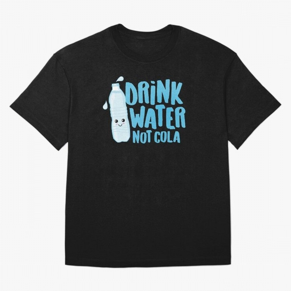 Drink Water Not Cola Kawaii Water Bottle? Oversized T-Shirt Carry the FIFA World Cup 2026 Journey through Neymar Highlights, Argentina and Brazil Pride, Tournament Hype, Historic Matchups, Family Viewing Parties and Global Sports Pride; Built for