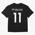 Mo Salah Oversized T-Shirt Remember Match Day Hype around FIFA World Cup 2026 Group Stage, Mbappe, Brazil, Vintage Soccer Flavor, Modern Football Stars, National Flags and Final Night Emotion; Ideal for Football Dads, Football Moms, Friends,