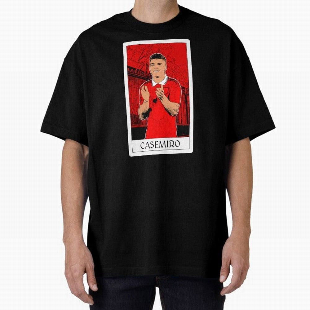 Casemiro Oversized T-Shirt Capture Stadium Memories from FIFA World Cup 2026 for Fans of Neymar and Portugal, Bringing Worldwide Fan Energy, Dramatic Goals, Stadium Lights and Championship Celebrations; Made for Collectors Who Enjoy Iconic Players,