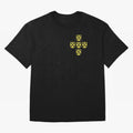 Golden Quinas Portugal Oversized T-Shirt Celebrate Fan Culture around Global Football Passion for FIFA World Cup 2026, Made for Haaland and Mbappe, Netherlands, Supporter Pride, Iconic Celebrations, Legendary Names and Global Match Day Energy;