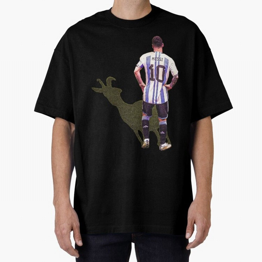 M-10 The Goat Essential T-Shirt Show Your Stadium Side during FIFA World Cup 2026 for Fans of Messi, CR7 and Mbappe and Argentina, France and Brazil, Bringing Stadium Memories, Football Loyalty, International Chants and Championship Tradition;