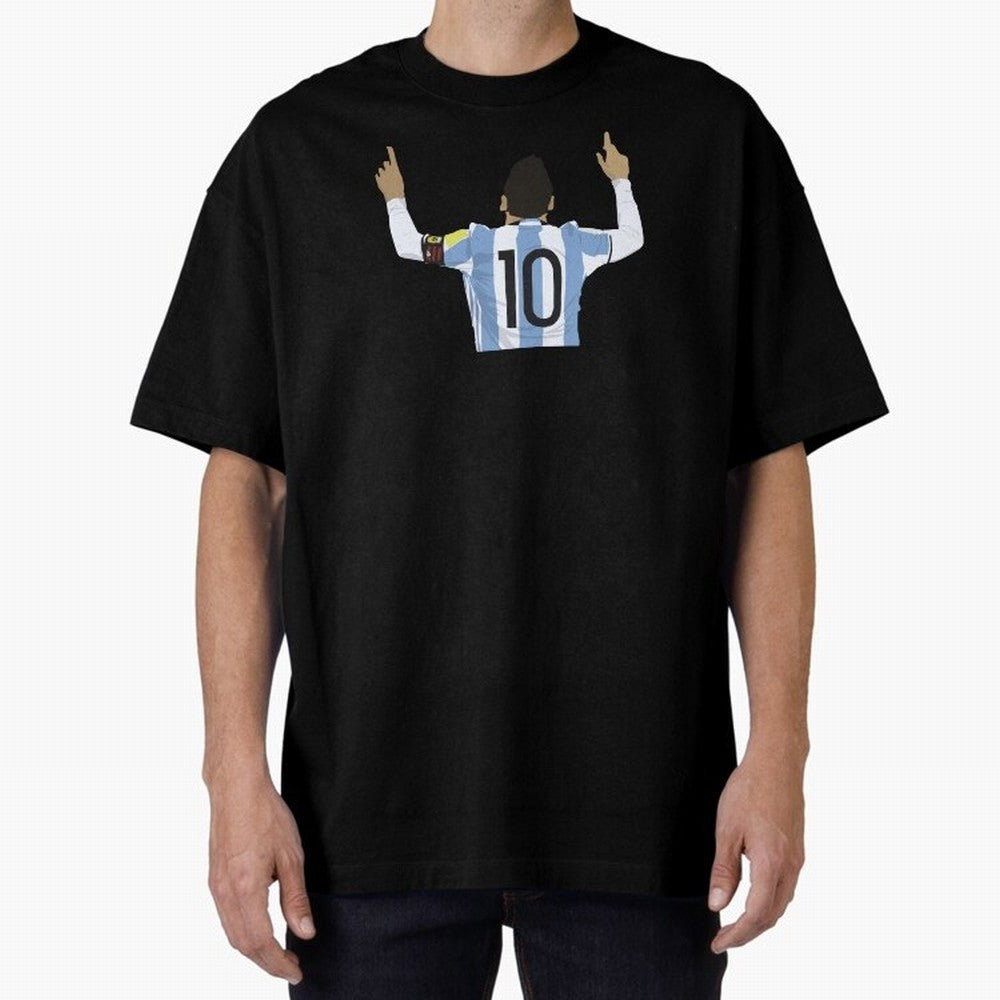Lionel Messi Sticker Classic T-Shirt Honor Football Greatness during the FIFA World Cup 2026 Journey through CR7 and Messi Highlights, Portugal Pride, Championship Spirit, Famous Goals, Roaring Crowds and International Football Unity; Perfect for