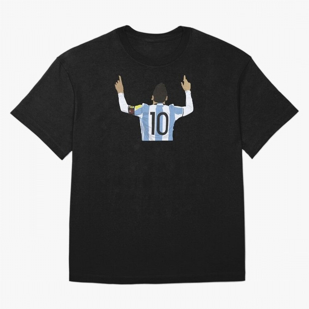Lionel Messi Sticker Classic T-Shirt Honor Football Greatness during the FIFA World Cup 2026 Journey through CR7 and Messi Highlights, Portugal Pride, Championship Spirit, Famous Goals, Roaring Crowds and International Football Unity; Perfect for