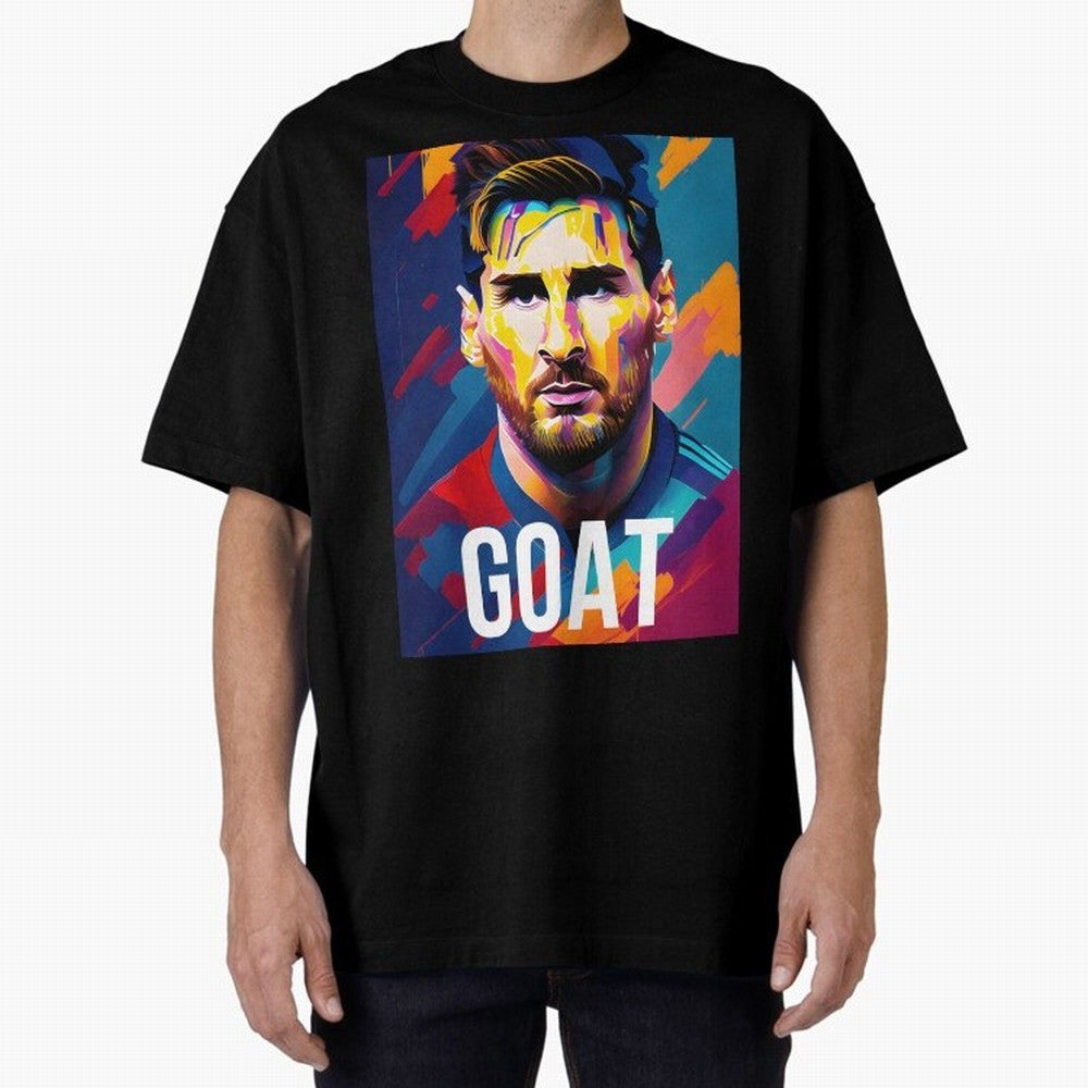 Messi The Goat Classic T-Shirt Celebrate Rivalries and Pride in Global Football Passion for FIFA World Cup 2026 Group Stage, Connected to Cristiano Ronaldo, Portugal, Retro Football Energy, Iconic Rivalries, Trophy Chase Drama and Stadium