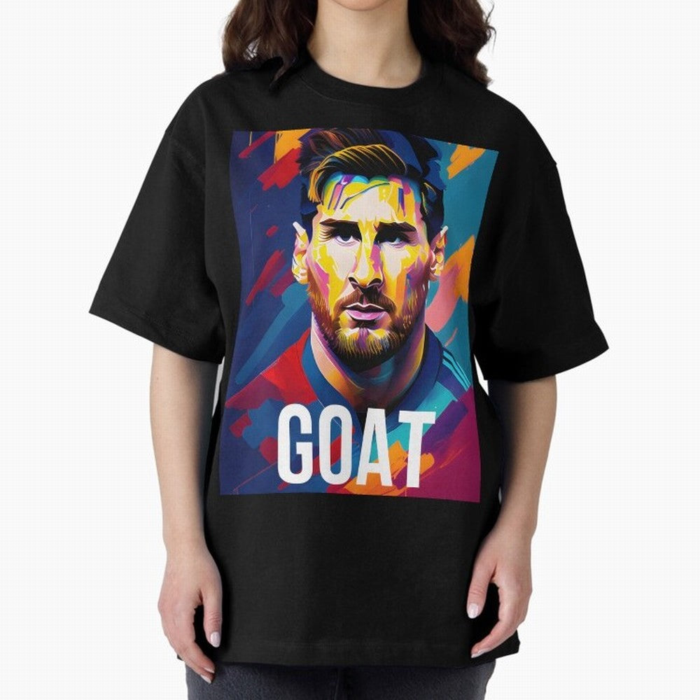 Messi The Goat Classic T-Shirt Celebrate Rivalries and Pride in Global Football Passion for FIFA World Cup 2026 Group Stage, Connected to Cristiano Ronaldo, Portugal, Retro Football Energy, Iconic Rivalries, Trophy Chase Drama and Stadium