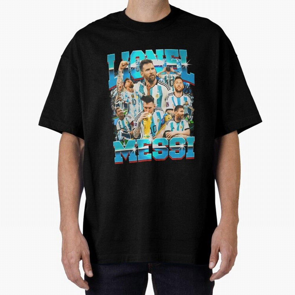 Lionel Messi Bootleg Essential T-Shirt Bring International Match Energy to Global Football Passion for FIFA World Cup 2026, Highlighting Mbappe, Germany, Game Day Rituals, Football Legends, Country Pride and the Road to the Final; Great for