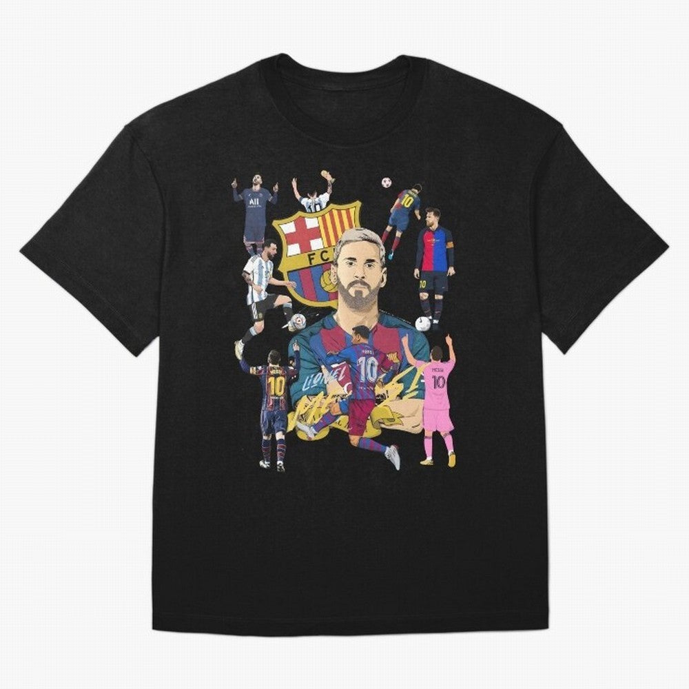 MESSI10 Oversized T-Shirt Support Iconic Players in FIFA World Cup 2026 Group Stage Spirit, Inspired by Spain, Messi, Neymar and Mbappe, Supporter Pride, Iconic Celebrations, Legendary Names and Global Match Day Energy; Made for Die Hard