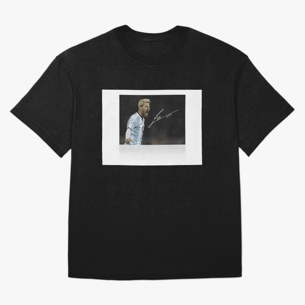 Lionel Messi Essential T-Shirt Show Love for Legendary Goals in Global Football Passion for FIFA World Cup 2026 Group Stage, with Messi, Neymar and Mbappe, England, Fan Favorite Moments, National Team Passion, Big Match Drama and Soccer History;