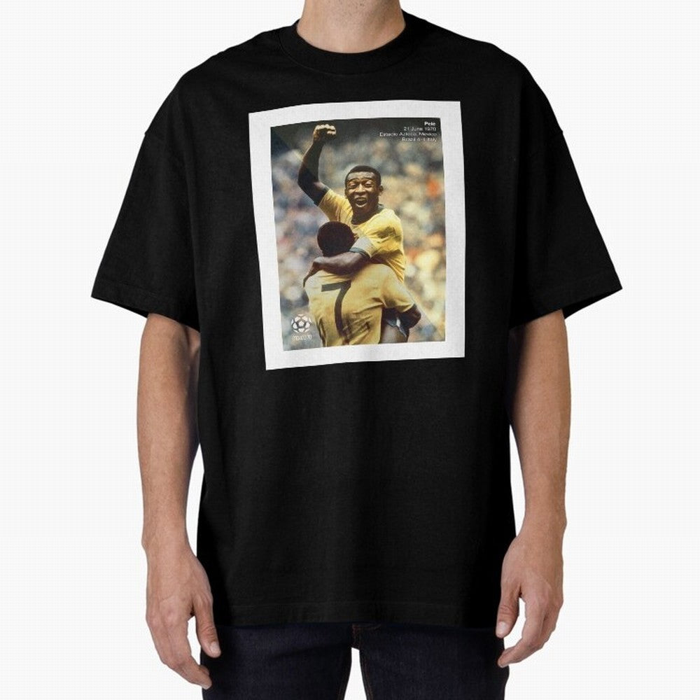 Pele Classic T-Shirt Support Match Day Hype around FIFA World Cup 2026 Group Stage, Messi, CR7 and Mbappe, Netherlands, Classic Soccer Heritage, Championship Pressure, Fan Loyalty and International Pride; Perfect for Fans, Collectors, Family