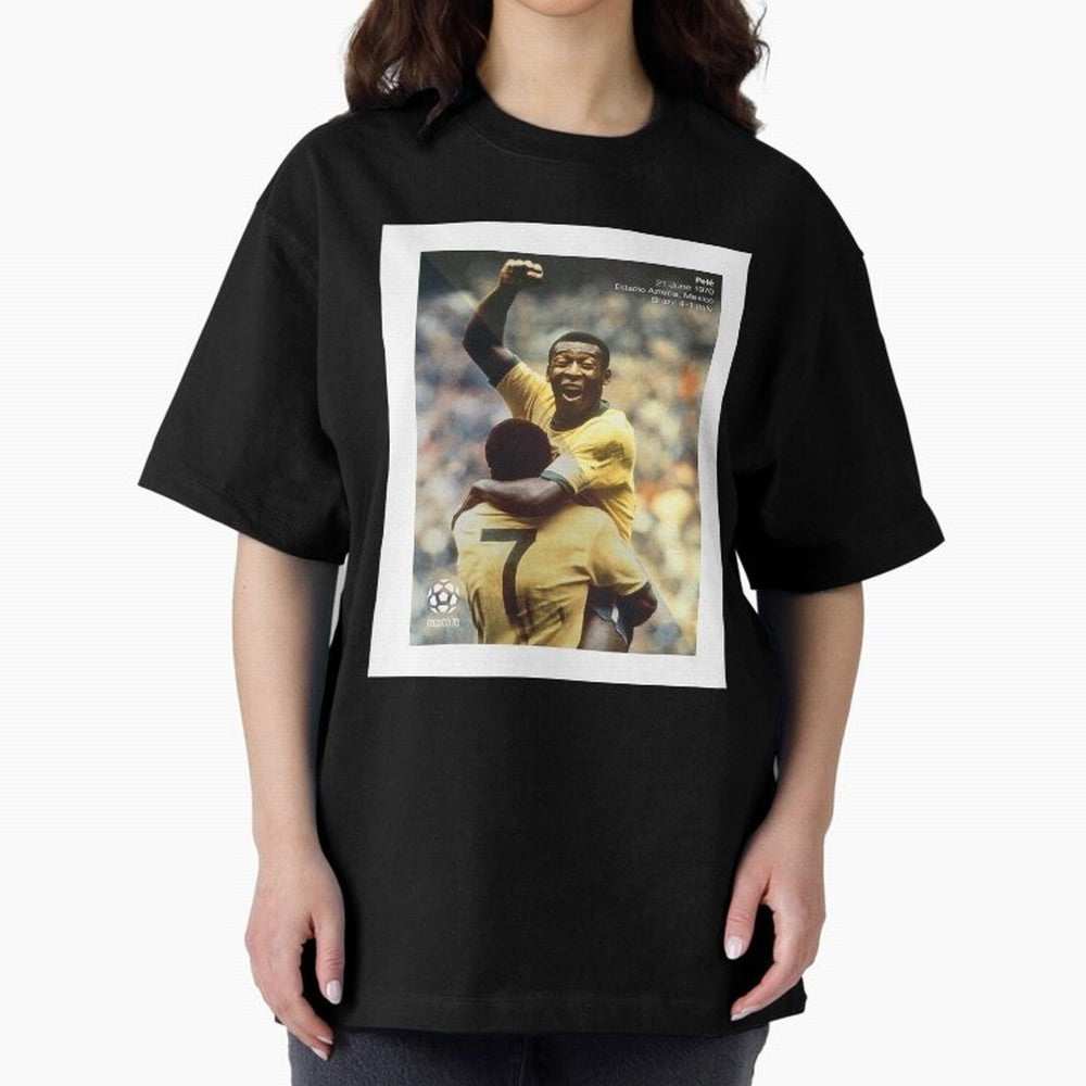 Pele Classic T-Shirt Support Match Day Hype around FIFA World Cup 2026 Group Stage, Messi, CR7 and Mbappe, Netherlands, Classic Soccer Heritage, Championship Pressure, Fan Loyalty and International Pride; Perfect for Fans, Collectors, Family